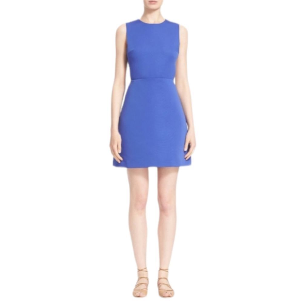 KATE SPADE Blue Ink A-line Cutout Dress Size 00